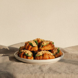 Petite Croissant Sandwiches - Box of Eight