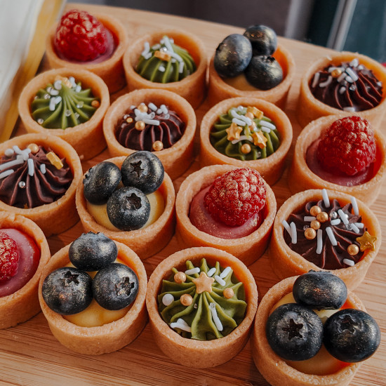Christmas Tart Platter Set