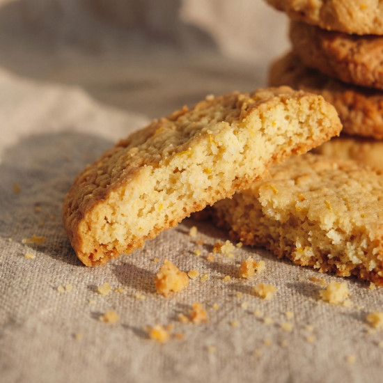Honey Lemon Shortbread Cookies - Petite Bag