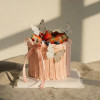 Butterflies and Bow Cake