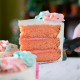 Gender Reveal Drizzle Cake
