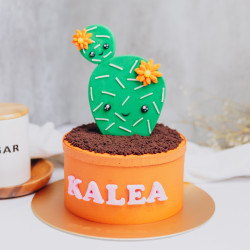 Happy Cactus Cake