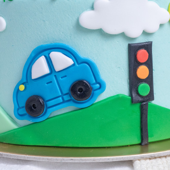 On The Road Cake