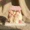 Pink Bow and Hearts Cake