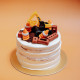 Rustic Construction Cake
