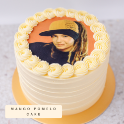 Icing Print Round Cake