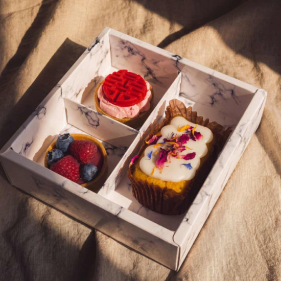 Double Happiness Guo Da Li - Mini Loaf and Tarts Box