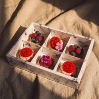 Double Happiness Guo Da Li - Box of Six Tarts