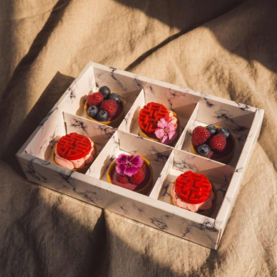 Double Happiness Guo Da Li - Box of Six Tarts