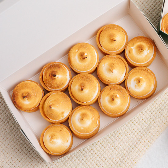 Mini Lemon Meringue Tarts - Box of Twelve