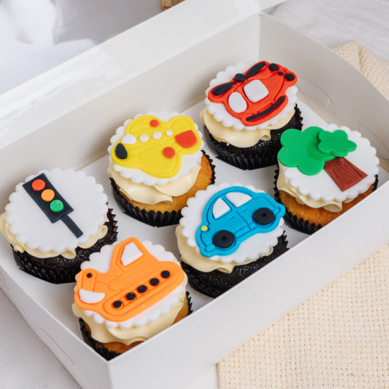 On The Road Cupcakes - Box of Six