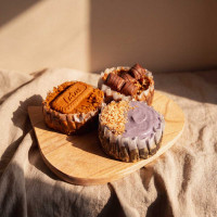 Basque Cheesecake Trio - Speculoos, Orh Nee, Hazelnut Bueno