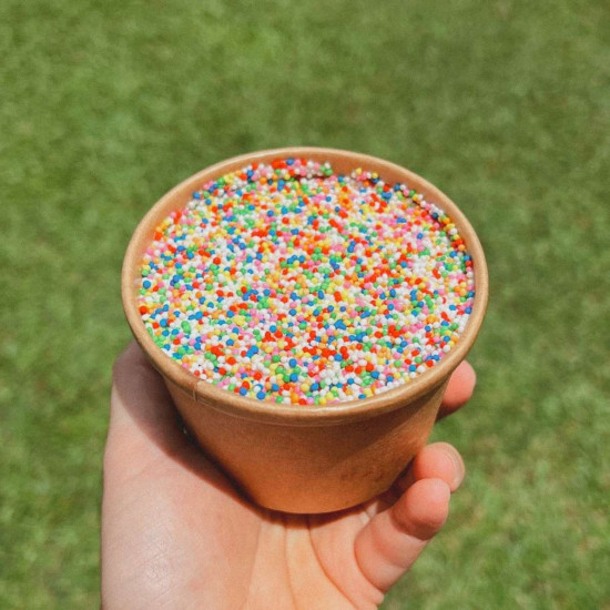 Rainbow Dot Cakes - 4-cake cup set