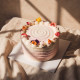 Sugar-Free Raspberries & Cream Cake (Gluten-Free, Keto)