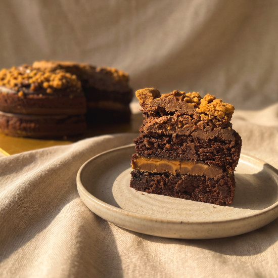 July Special: Speculoos Feuilletine Crunch Cake 