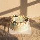 Sugar-Free Blueberries & Cream Cake (Gluten-Free, Keto)