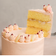 White Peach Lychee Cake